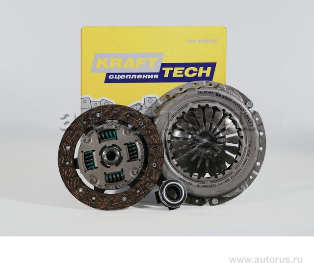 Сцепление (комплект) KraftTech 3P Kit для Fiat Uno I 1986-2006. Артикул W03180D