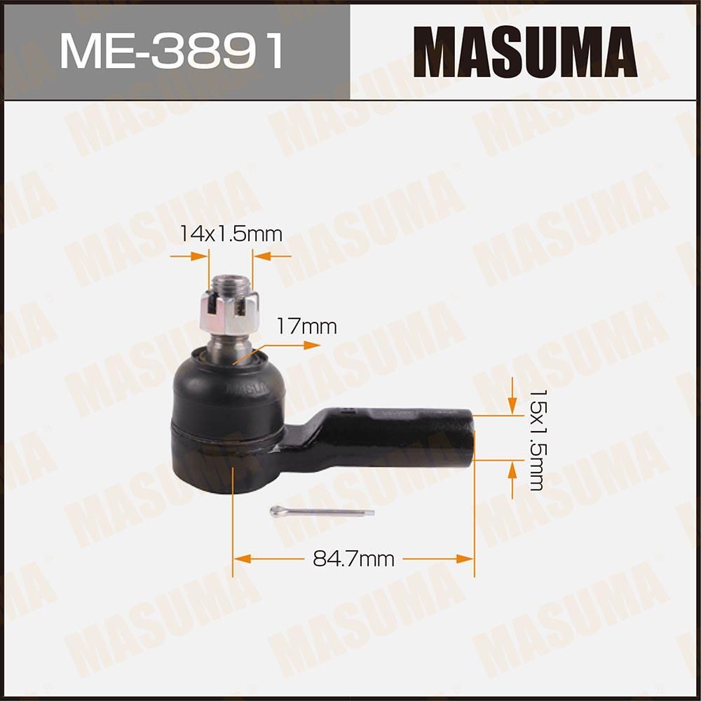 Наконечник рулевой тяги Masuma. Артикул ME-3891