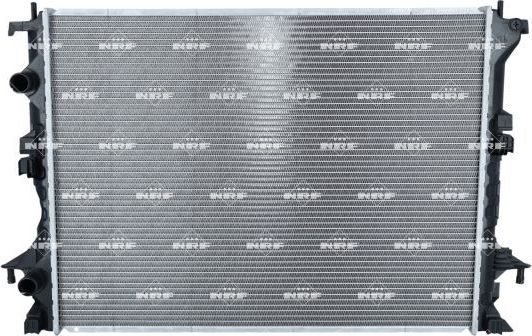 Радиатор охлаждения двигателя NRF (алюминий). Артикул 53820