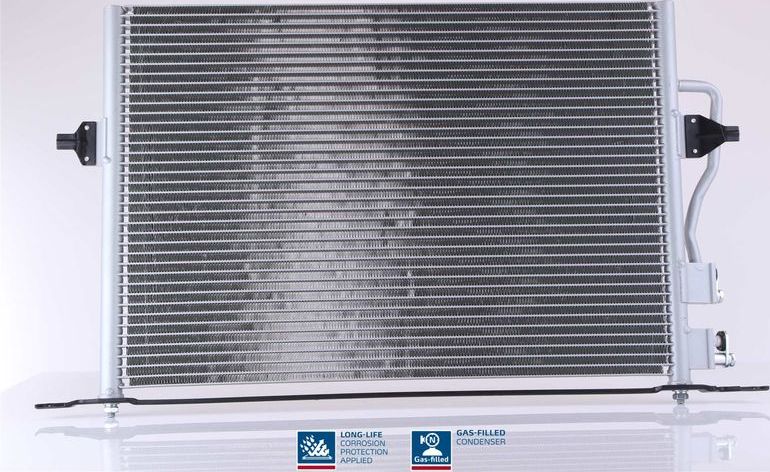 Радиатор кондиционера (конденсатор) Nissens (алюминий). Артикул 94308