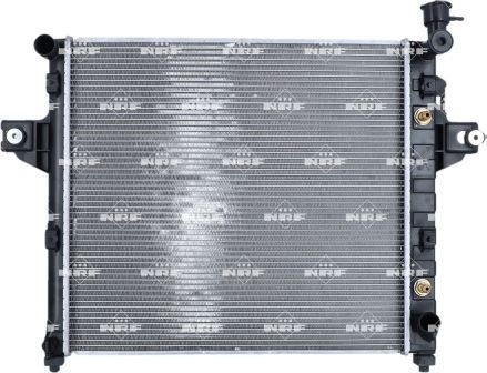 Радиатор охлаждения двигателя NRF (алюминий) для Jeep Grand Cherokee II (WJ) 1999-2005. Артикул 58113