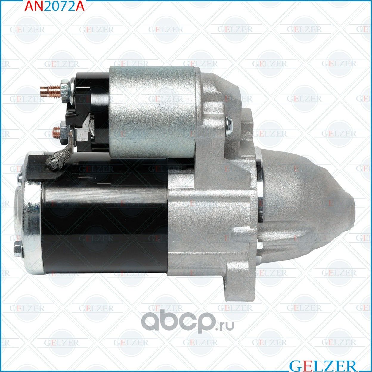 Стартер Citroen C-Crosser (EP_) 2007-, Mitsubishi ASX 2010-, Mitsubishi Lancer X (Gelzer). Артикул AN2072A