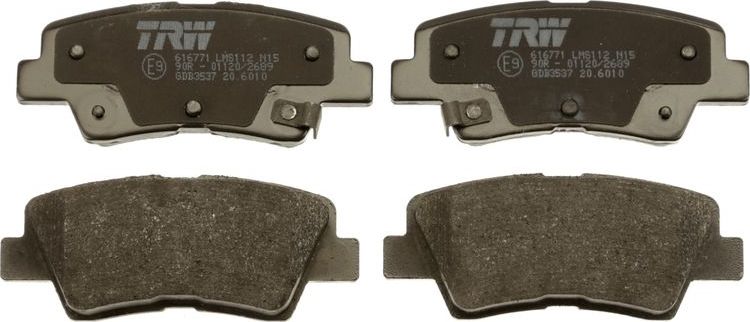 Тормозные колодки TRW COTEC. Артикул GDB3537