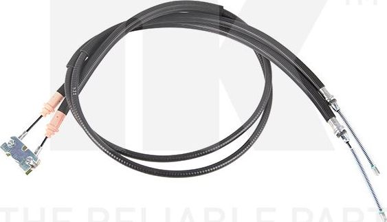 Трос ручника (тросик ручного тормоза) NK. Артикул 9025106