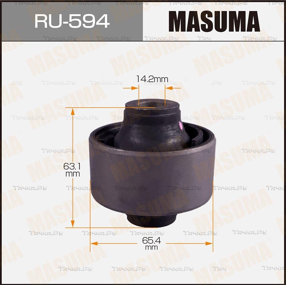 Сайлентблок переднего рычага подвески Masuma. Артикул RU-594