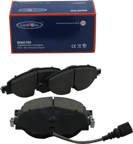 Колодки тормозные дисковые передние, комплект (Goodwill). Артикул 1118F