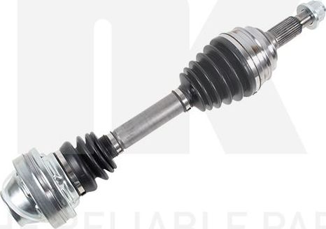 Полуось (привод в сборе, приводной вал) NK передняя правая для Porsche Cayenne II (958) 2010-2014. Артикул 5047219