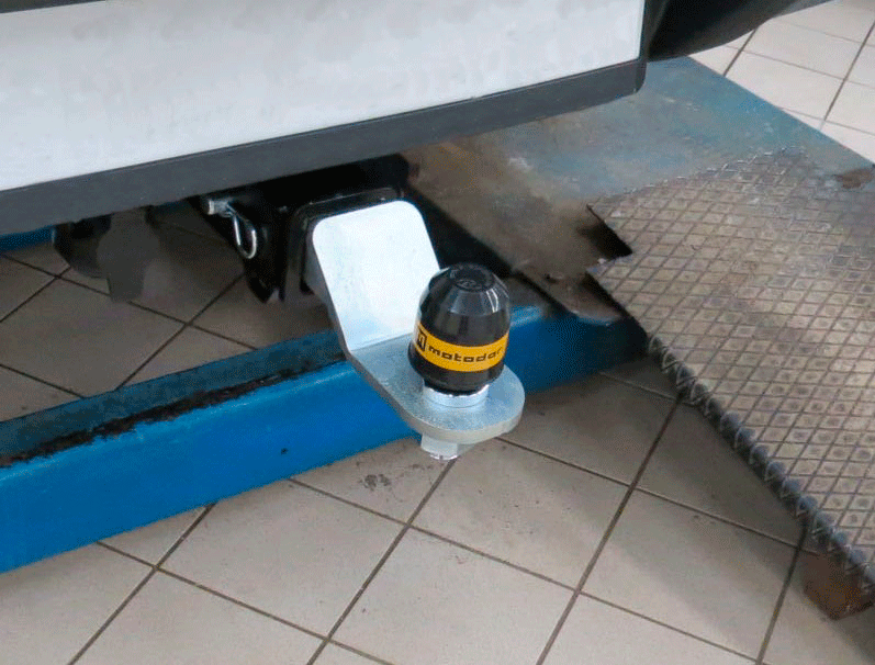 Фаркоп Мотодор под американский квадрат для Dongfeng DF6 2022-2026. Артикул 98601-E