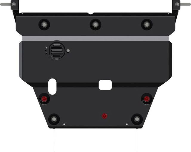 Защита Шериф (2 мм) для картера и КПП Changan CS35 Plus 2019-2022. Артикул 28.4412