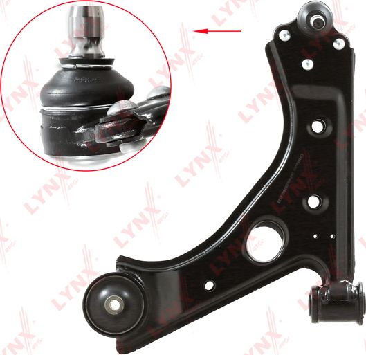 Поперечный рычаг передней подвески LYNXauto. Артикул C5266L