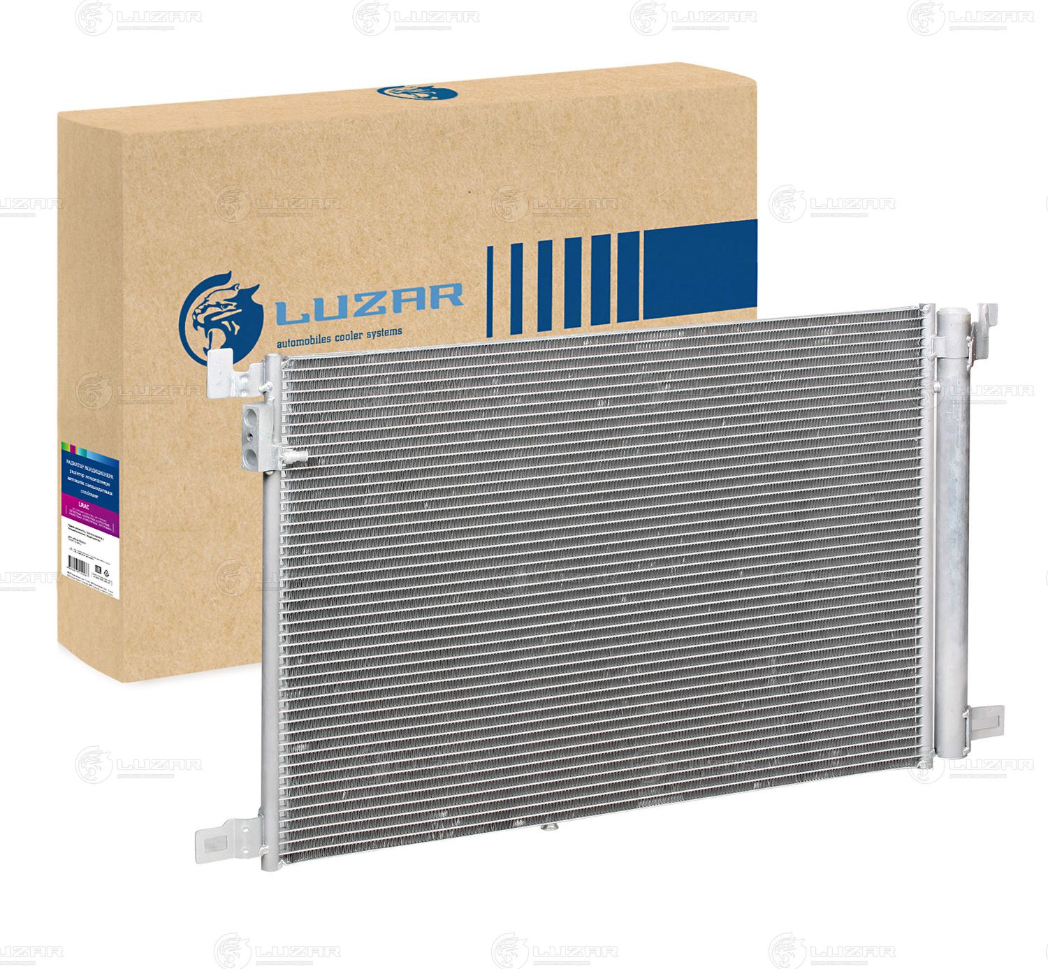 Радиатор кондиционера (конденсатор) Luzar. Артикул LRAC 1860