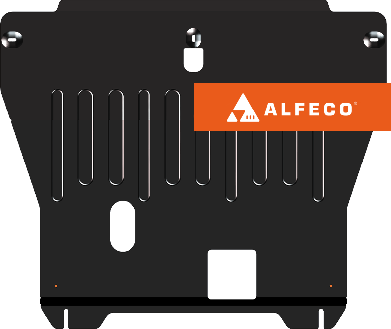 Защита Alfeco для картера и КПП (установка на кронштейны) Exeed TXL 2020-2026. Артикул ALF.61.02