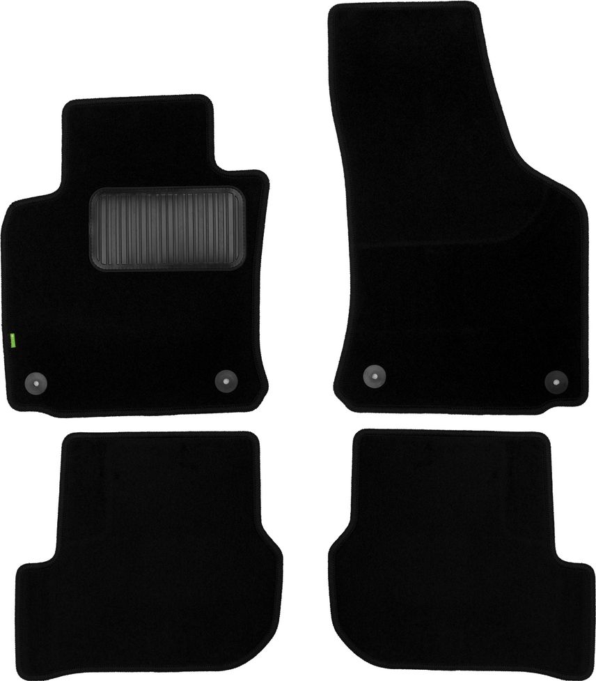 Коврики Klever Standard для салона Skoda Octavia A5 седан рестайлинг 2008-2013. Артикул KLEVER02450801210kh