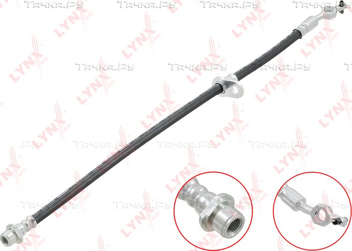Тормозной шланг LYNXauto задний правый для Toyota Camry 30 (V30, XV30) 2001-2006. Артикул BL-3664