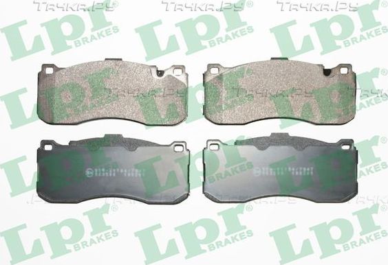 Тормозные колодки LPR передние для BMW 1 I (E81/E82/E87/E88) 2004-2011. Артикул 05P2017