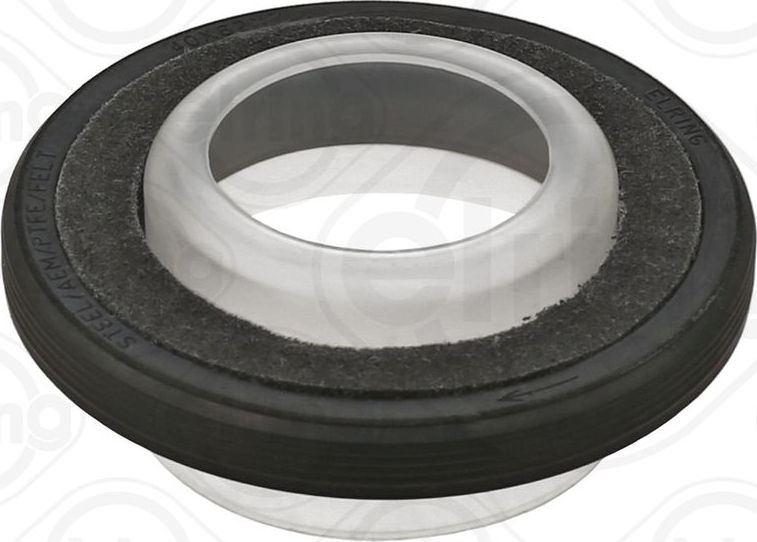 Сальник, уплотнительное кольцо Elring (PTFE (политетрафлуороетилен)/ACM (полиакрил-каучук)). Артикул 023.740