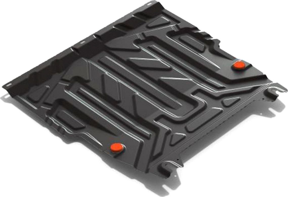 Защита АвтоБРОНЯ для картера и КПП Ford Fusion 2002-2012. Артикул 111.01806.3