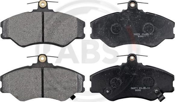 Тормозные колодки ABS. Артикул 36871