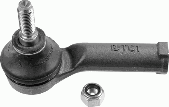 Наконечник рулевой тяги Lemforder левый внешний для Nissan Kubistar X76 2003-2026. Артикул 25446 03