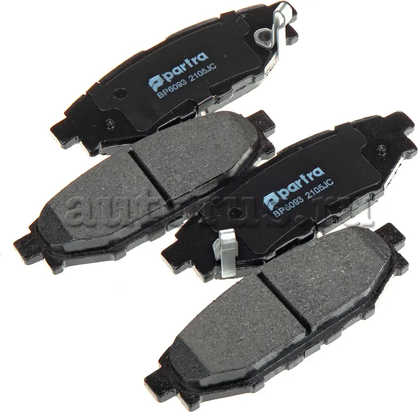 Колодки тормозные дисковые | перед прав/лев | (Partra) Partra. Артикул BP6093