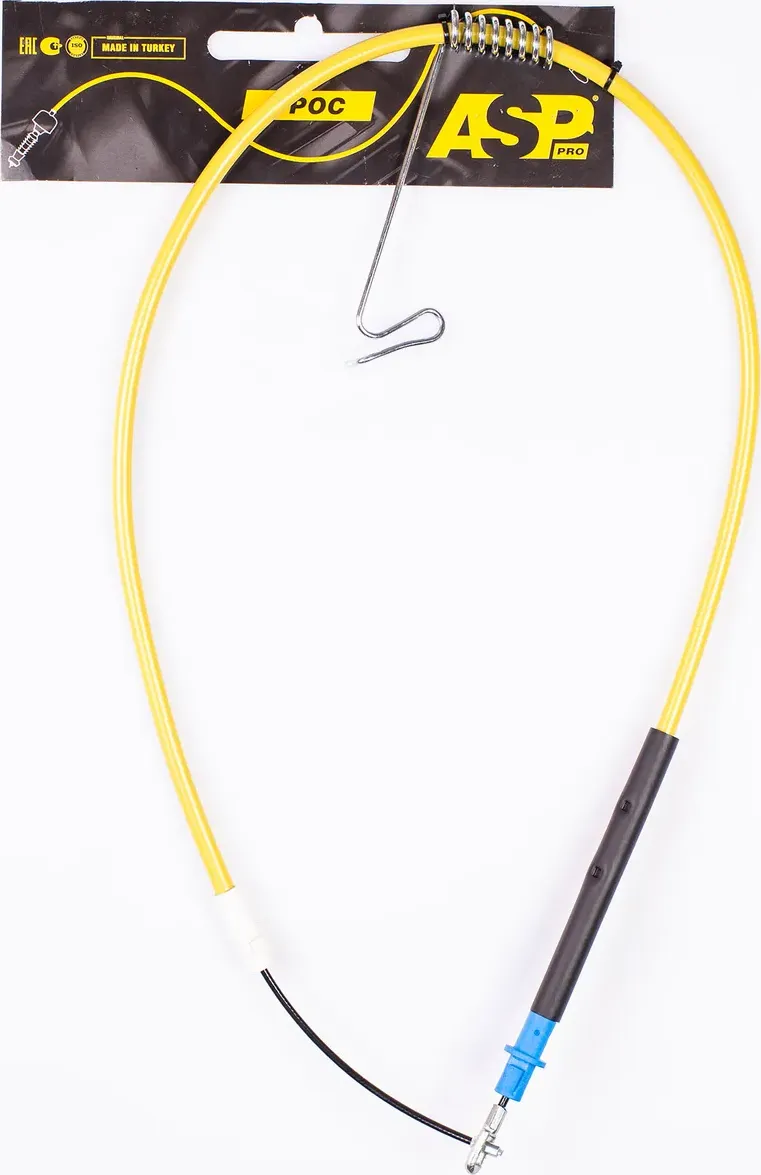 Трос привода ручного тормоза задний левый L-1343мм FORD Transit 06 (ASP). Артикул KB9012