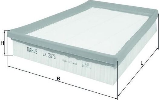 Воздушный фильтр Mahle-Knecht. Артикул LX 2878