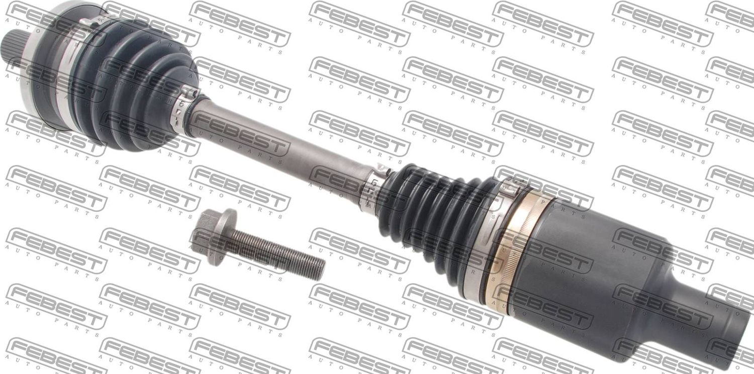 Полуось (привод в сборе, приводной вал) Febest. Артикул 1614-211LH