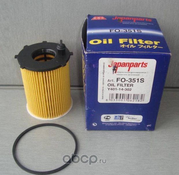 Фильтр масляный (Japan Parts). Артикул FO351S