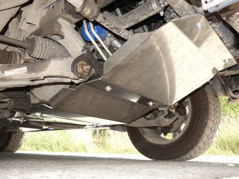 Защита алюминиевая ТСС (4 мм) для картера Haval H5 2020-2026. Артикул ZKTCC00087