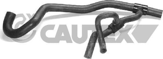 Патрубок радиатора (системы охлаждения) Cautex нижний для Renault Laguna I 1993-2001. Артикул 026546