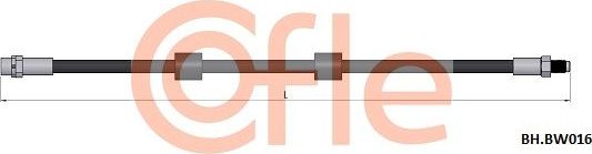 Тормозной шланг Cofle. Артикул 92.BH.BW016