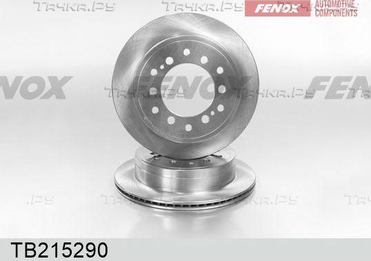 Тормозной диск Fenox. Артикул TB215290