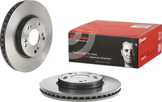 Тормозной диск Brembo PRIME LINE - UV Coated. Артикул 09.A350.11