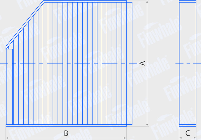 Салонный фильтр Finwhale для Audi A6 IV (C7) 2010-2018. Артикул AS950C