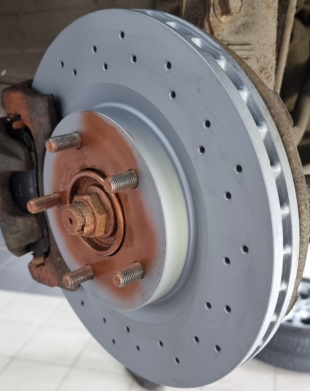 Тормозной диск Zimmermann Sport Coat Z передний для Mitsubishi Eclipse Cross 2019-2026. Артикул 380.2111.52