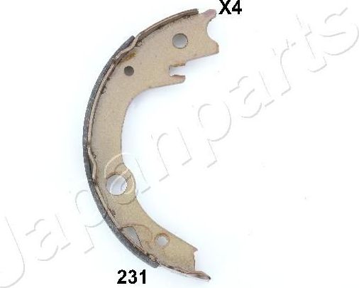 Тормозные колодки (стояночная тормозная система) Japanparts. Артикул GF-231AF