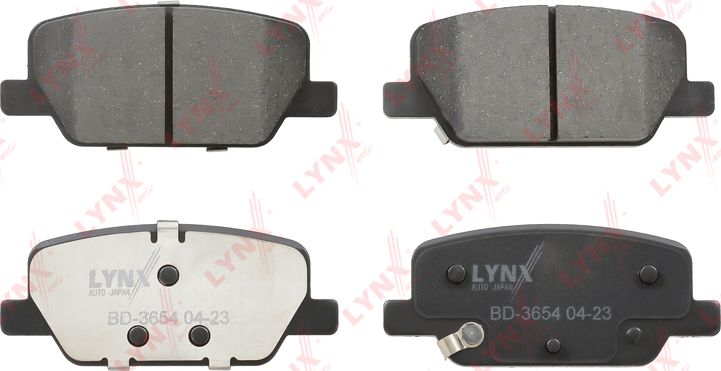 Тормозные колодки LYNXauto. Артикул BD-3654