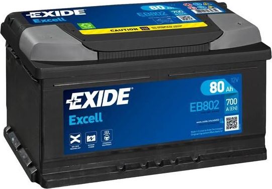 Аккумулятор Exide Excell ** для Alfa Romeo 159 2005-2012. Артикул EB802