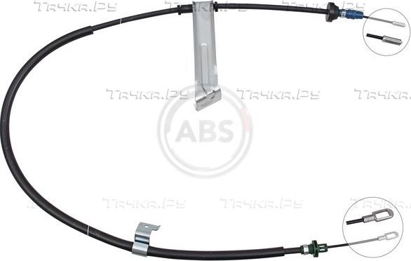 Трос ручника (тросик ручного тормоза) ABS. Артикул K10210