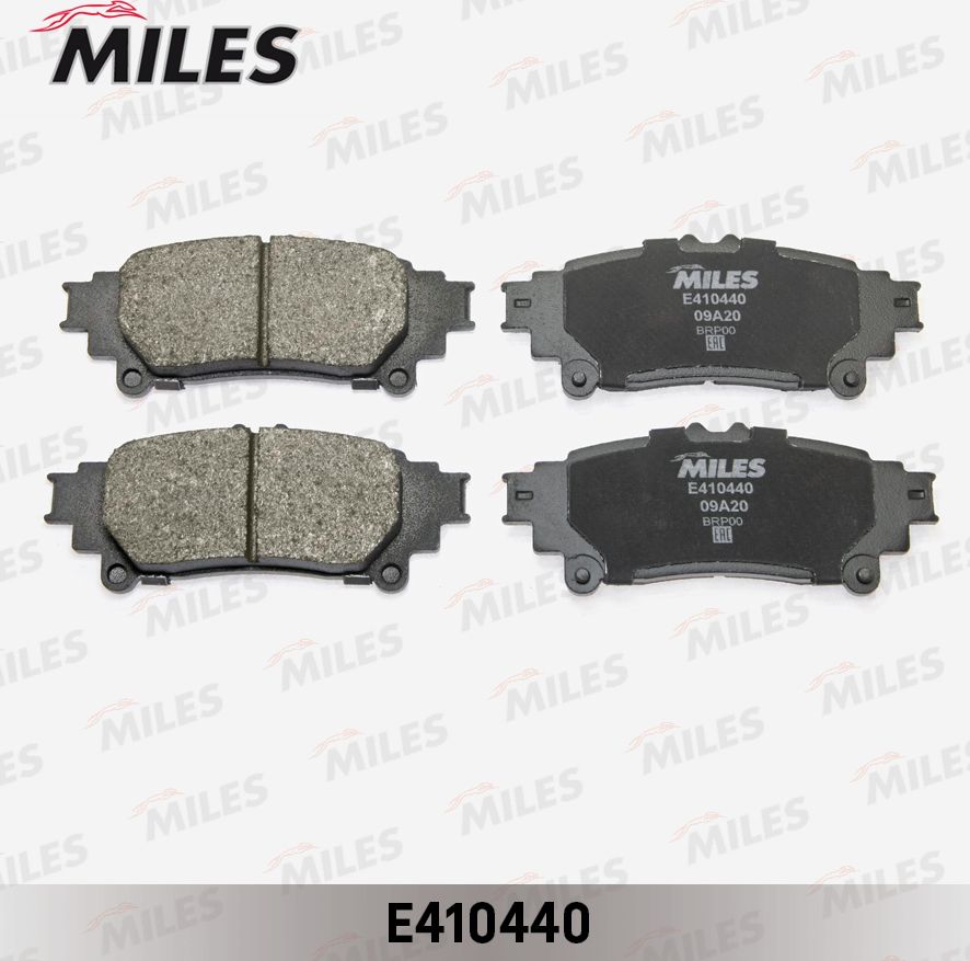Тормозные колодки Miles (Low-Metallic). Артикул E410440