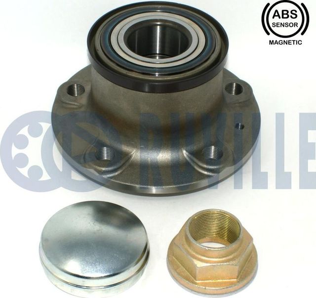 Ступица колеса с интегрированным подшипником Ruville задняя для Citroen Jumper I 2002-2006. Артикул 221240