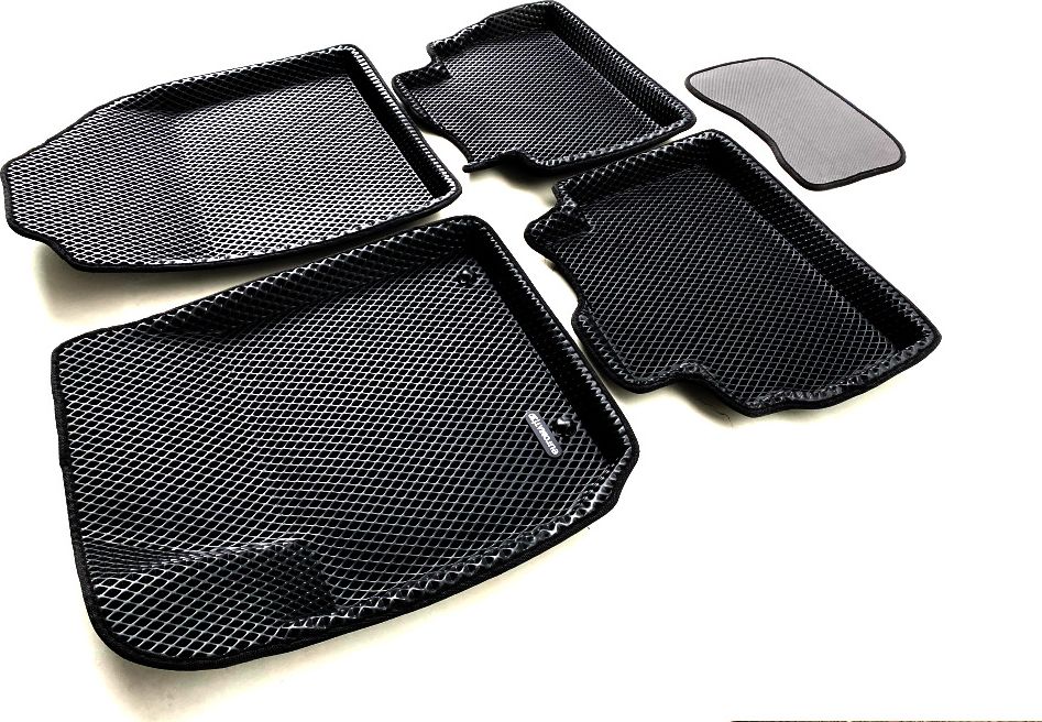 Коврики Euromat 3D EVA для салона Kia Soul III 2019-2026. Артикул EM3DEVA-002905