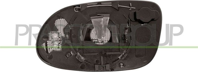 Зеркальное стекло бокового зеркала Prasco. Артикул ME3207523