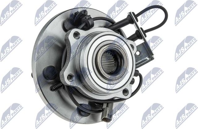 Ступица колеса с интегрированным подшипником NTY для Dodge Dakota II 1995-2003. Артикул KLP-CH-027