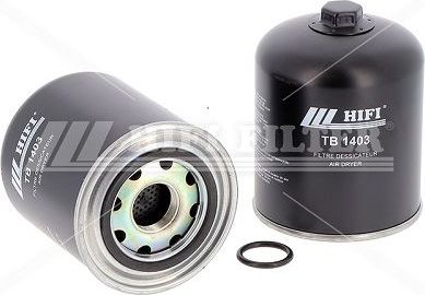 Патрон осушителя воздуха пневмосистемы HIFI Filter. Артикул TB 1403