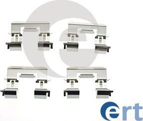 Комплект монтажный тормозных колодок задн MADA MPV 02-06, SUBARU TRIBECA 06 ERT. Артикул 420177