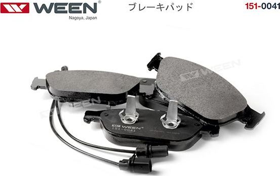 Тормозные колодки WEEN. Артикул 151-0041