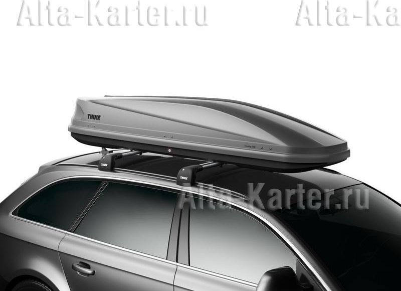Автомобильный бокс Thule Touring 780 Anthracite, серый с двухсторонним открытием, размеры 198x78x45 см. Артикул 634800