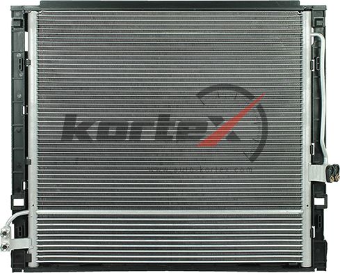 Радиатор кондиционера с ресивером Mercedes-Benz ML (W166) (11-)GL (X166) (12-) A (Kortex). Артикул KRD2183