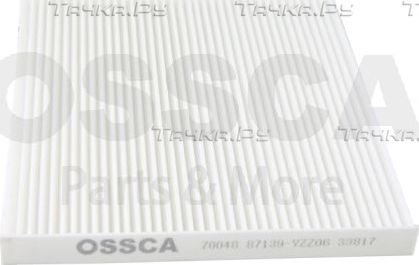 Салонный фильтр OSSCA для Toyota Camry 40 (V40, XV40) 2006-2014. Артикул 70048